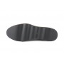 Zapato picado ante negro con plataforma ondulada Jeromin 