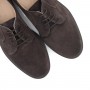 Zapato ingles ante marrón con cordón Jeromín