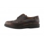 Zapato ingles  picado marrón con cordón Jeromín